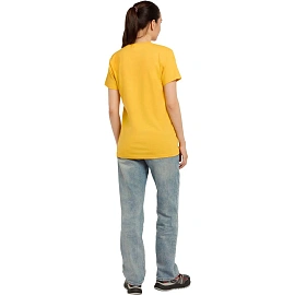 Футболка желтая короткий рукав 100% хлопок (размер 48-50 (L))