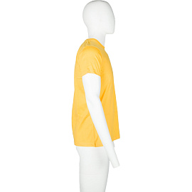 Футболка желтая короткий рукав 100% хлопок (размер 60-62 (XXXL))