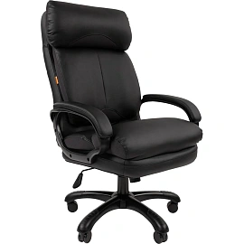 Кресло VT_Chairman 505 экопремиум черный (черный пластик)