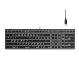 Клавиатура проводная A4Tech Fstyler FX60H (FX60H GREY/WHITE)
