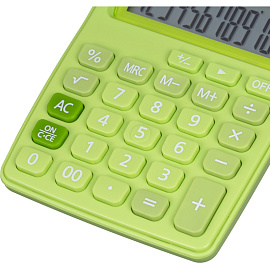 Калькулятор карманный Deli 12-разрядный зеленый 120x86x29 мм
