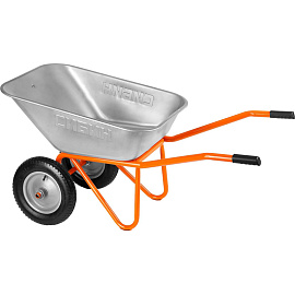 Тачка строительная Сибин СТ-22 двухколесная грузоподъемность 200 кг (39905_z01)