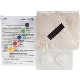 Набор для изготовления магнитов Lori из гипса Озорные зубастики