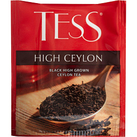 Чай черный Tess High Ceylon 100 пакетиков