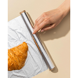 Фольга пищевая алюминиевая Комус 29 см х 10 м (толщина 9 мкм)