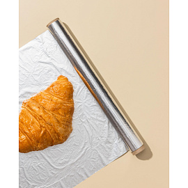 Фольга пищевая алюминиевая Комус 29 см х 10 м (толщина 8 мкм)