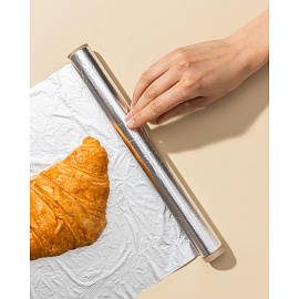 Фольга пищевая алюминиевая Комус 29 см х 10 м (толщина 8 мкм)