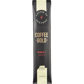Кофе растворимый порционный Teatone Coffee Gold (100 стиков по 1.8 г) фото Кофе растворимый порционный Teatone Coffee Gold (100 стиков по 1.8 г)