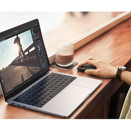 Мышь беспроводная Ugreen MU001 серо-черная (90372)