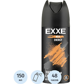 Дезодорант мужской Exxe Men Energy спрей 150 мл