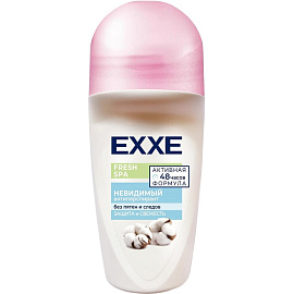 Дезодорант женский Exxe Fresh SPA Невидимый шариковый 50 мл