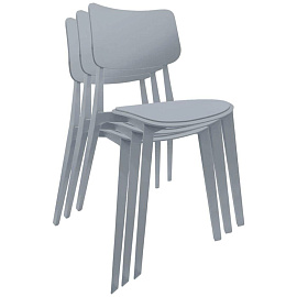 Стул обеденный Sheffilton SHT-S110-P 219565 серый (пластик)