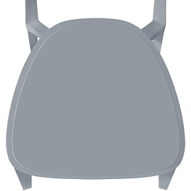 Стул обеденный Sheffilton SHT-S111-P 213555 серый (пластик)