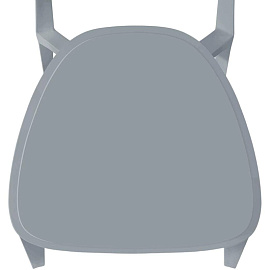 Стул обеденный Sheffilton SHT-S111-P 213555 серый (пластик)