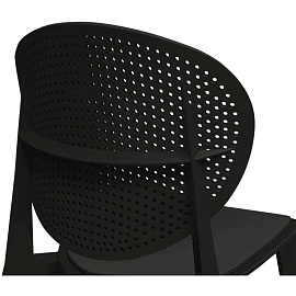 Стул обеденный Sheffilton SHT-S111-P 231153 чёрный (пластик)