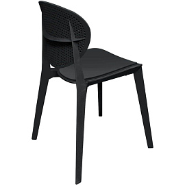 Стул обеденный Sheffilton SHT-S111-P 231153 чёрный (пластик)