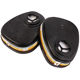 Фильтр противогазовый Jeta Safety 6542 A1B1E1 с угольным слоем (2 штуки в упаковке)