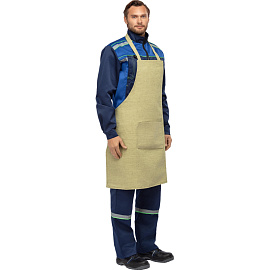 Фартук Ф2 брезентовый хаки 90 см