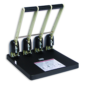 Дырокол мощный KW-Trio 954 до 150 листов черный