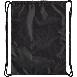 Мешок для сменной обуви Комус Класс (№1 School) Аниме Чиби 360х470 мм черный с 1 отделением