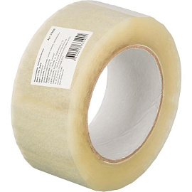Клейкая лента упаковочная 48 мм x 150 м 38 мкм прозрачная (6 штук в упаковке)