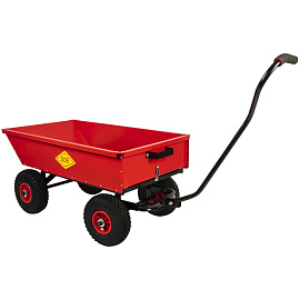 Тачка садово-строительная DDE Самосвал четырехколесная грузоподъемность 200 кг