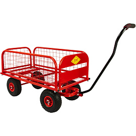 Тачка садово-строительная DDE Трансформер четырехколесная грузоподъемность 200 кг