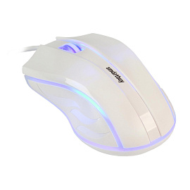 Мышь проводная Smartbuy One 338 белая (SBM-338-W)