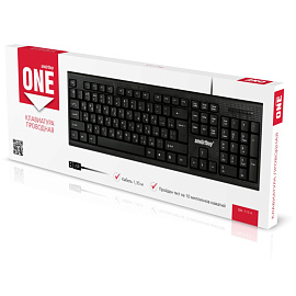 Клавиатура проводная Smartbuy One 115 (SBK-115-K)
