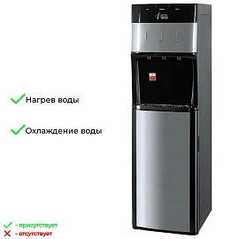 Кулер для воды Ecotronic M30-LXE черный (нагрев и охлаждение)
