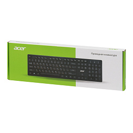 Клавиатура проводная Acer OKW122 (ZL.KBDEE.00C)