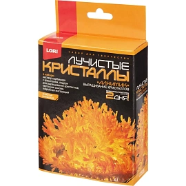 Набор химических опытов Lori Лучистые кристаллы Оранжевый кристалл Лк-005 фото Набор химических опытов Lori Лучистые кристаллы Оранжевый кристалл Лк-005