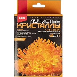 Набор химических опытов Lori Лучистые кристаллы Оранжевый кристалл Лк-005 фото Набор химических опытов Lori Лучистые кристаллы Оранжевый кристалл Лк-005