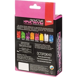 Набор химических опытов Lori Алхимик Лучистые кристаллы Малиновый кристалл фото Набор химических опытов Lori Алхимик Лучистые кристаллы Малиновый кристалл