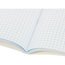 Книга учета 96 листов А5 в клетку на скрепке блок офсет Attache (обложка - мелованный картон)