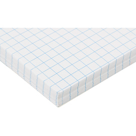 Книга учета 96 листов А5 в клетку на спирали блок офсе Attache (обложка - мелованный картон)