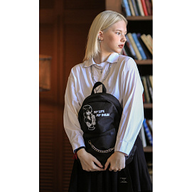 Рюкзак Комус Класс (№1 School) Аниме Готик черный