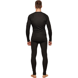 Термокальсоны мужские Comazo Activ-25 трикотажные с начёсом чёрные (размер 54, рост 182)