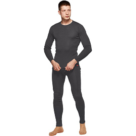 Термокальсоны мужские Comazo Activ-35 трикотажные с начёсом тёмно-серые (размер 54, рост 182)