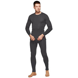 Термокальсоны мужские Comazo Activ-35 трикотажные с начёсом тёмно-серые (размер 54, рост 182)