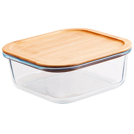 Контейнер Appetite стеклянный 800 мл квадратный