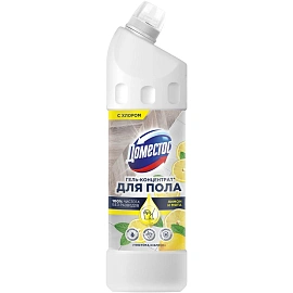 Средство для мытья пола Domestos Лимон и мята 1 л универсальное антибактериальное