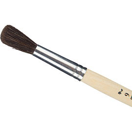 Кисть №1 School круглая белка №9