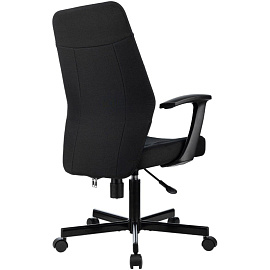Кресло офисное Easy Chair 224 PPU черное (ткань, металл)