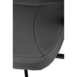 Кресло офисное Easy Chair 224 PPU серое (ткань, металл)
