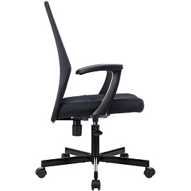 Кресло офисное Easy Chair 225 PTW серое (сетка/ткань, металл)