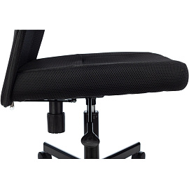 Кресло офисное Easy Chair 225 LTW черное (сетка/ткань, металл)