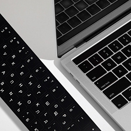 Этикетки для клавиатур Red Line черные (УТ000032336)