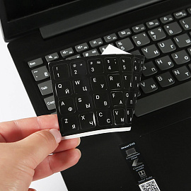 Этикетки для клавиатур Red Line черные (УТ000032336)