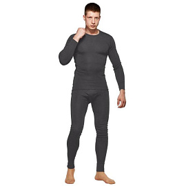 Термокальсоны мужские Comazo Activ-35 трикотажные с начёсом тёмно-серые (размер 58, рост 182)